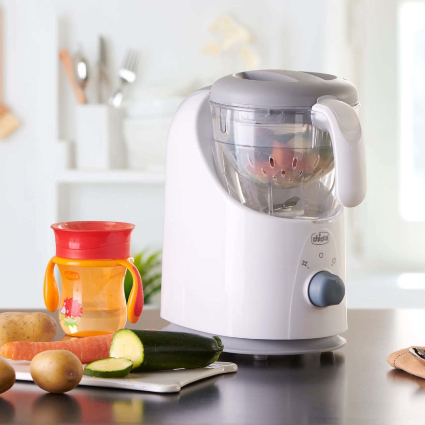 Chicco - Kuvalo na paru i mikser 4u1 EASY MEAL
