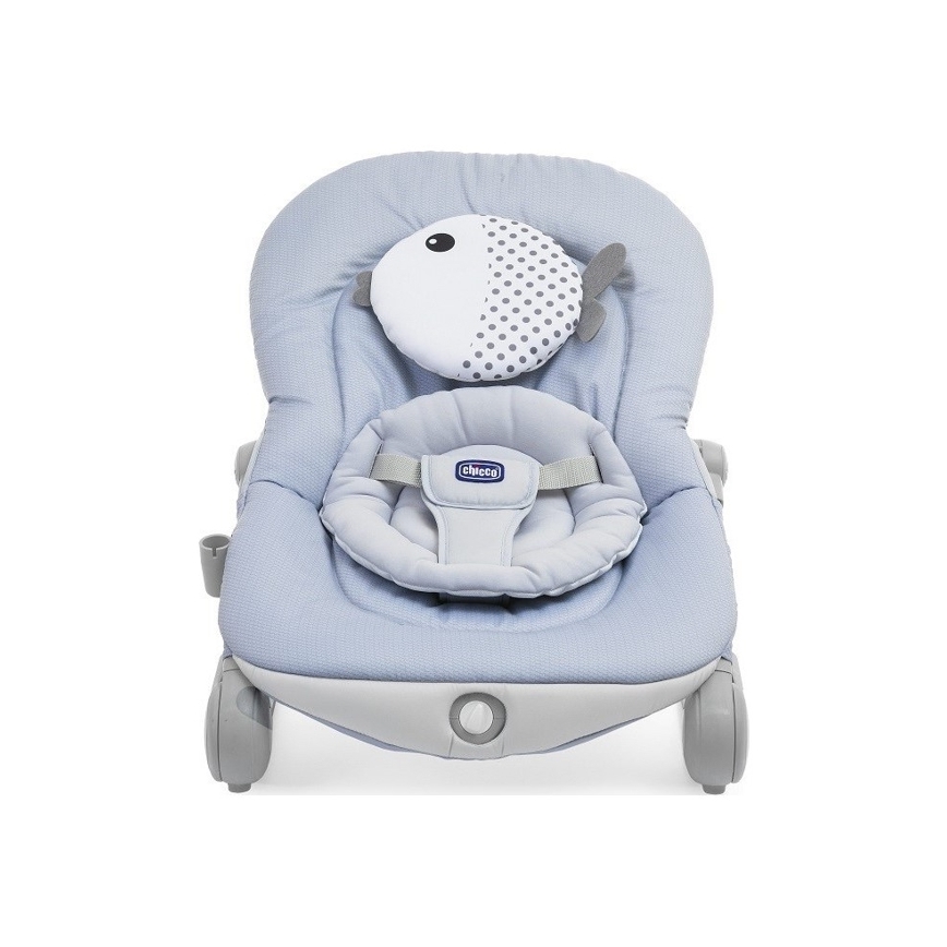 Chicco - Njihalica za bebe sa melodijom BALLOON Dots plava
