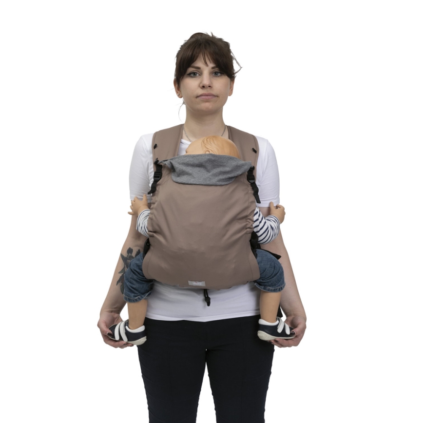 Chicco - Nosiljka za bebe SKIN FIT braon