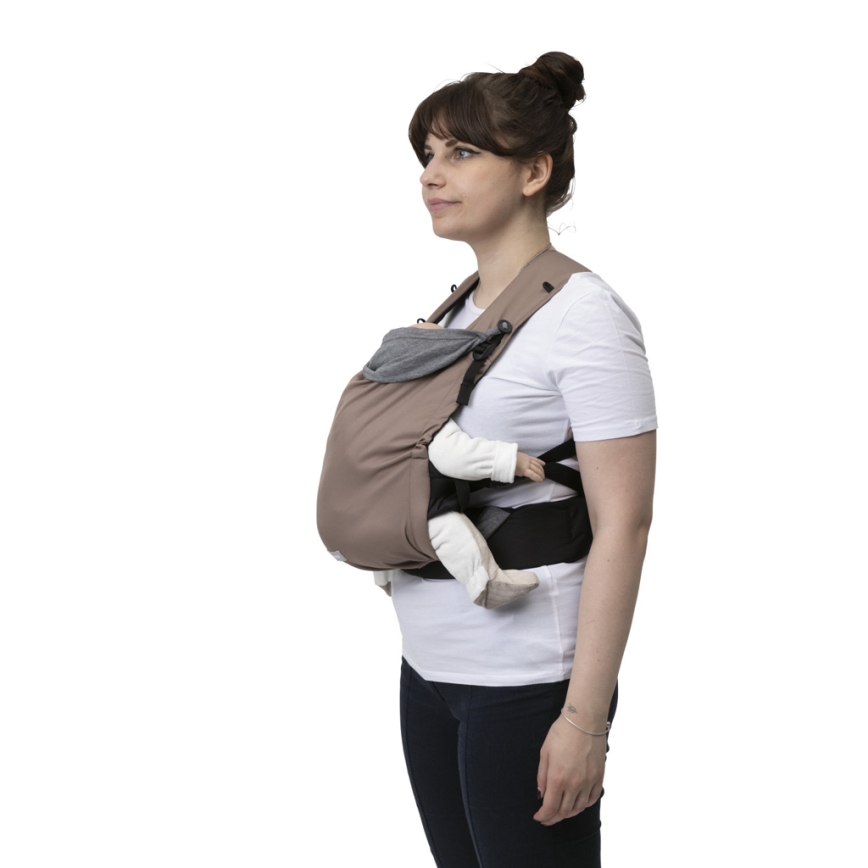 Chicco - Nosiljka za bebe SKIN FIT braon