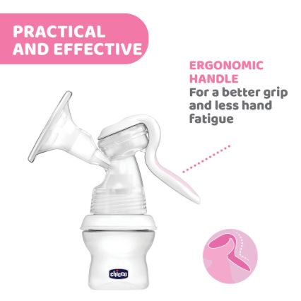 Chicco - Ručna pumpa za majčino mleko Natural Feeling