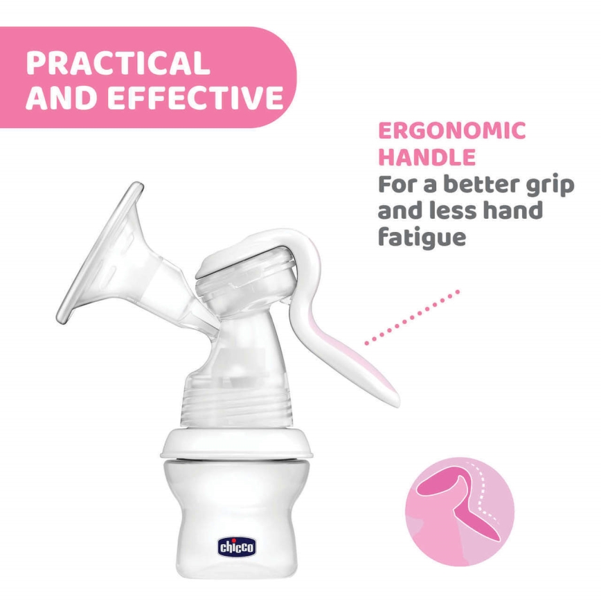 Chicco - Ručna pumpica za grudi Natural Feeling
