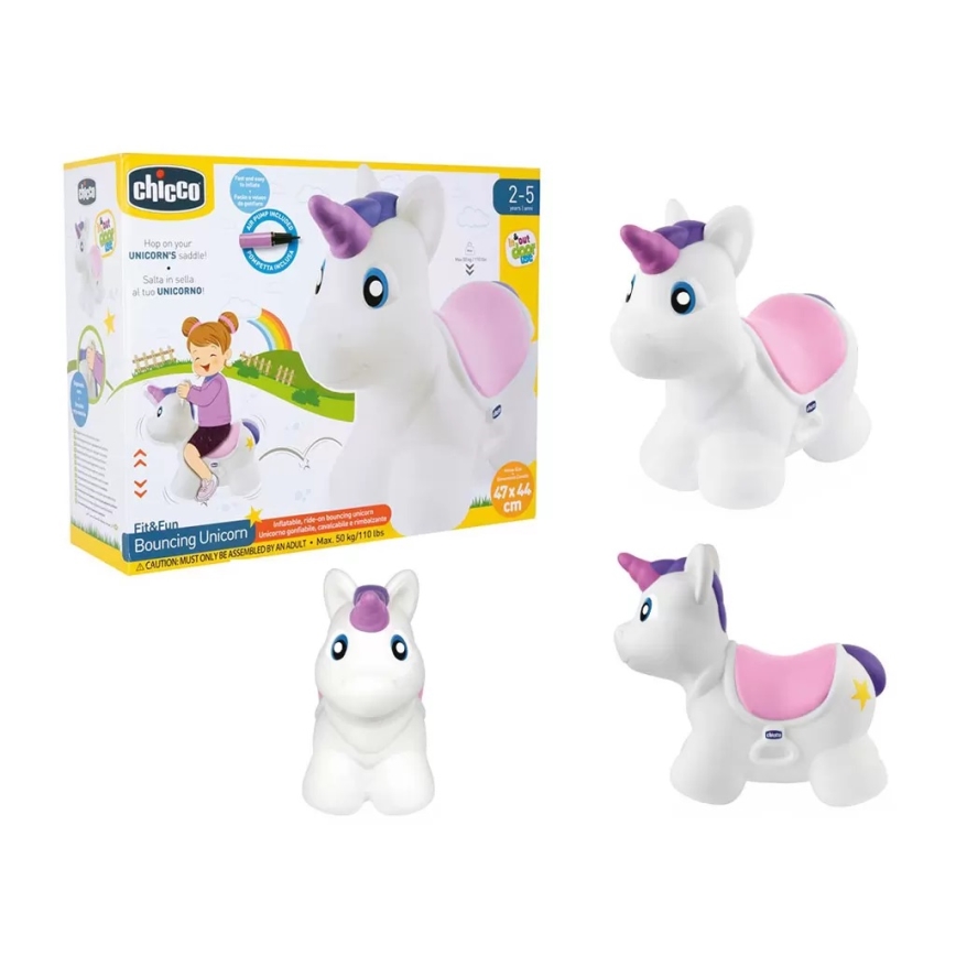 Chicco - Skakalica na naduvavanje UNICORN
