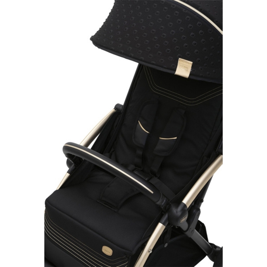 Chicco - Sportska kolica GOODY XPLUS Black Re_Lux Eco+ + guralica ALL AROUND