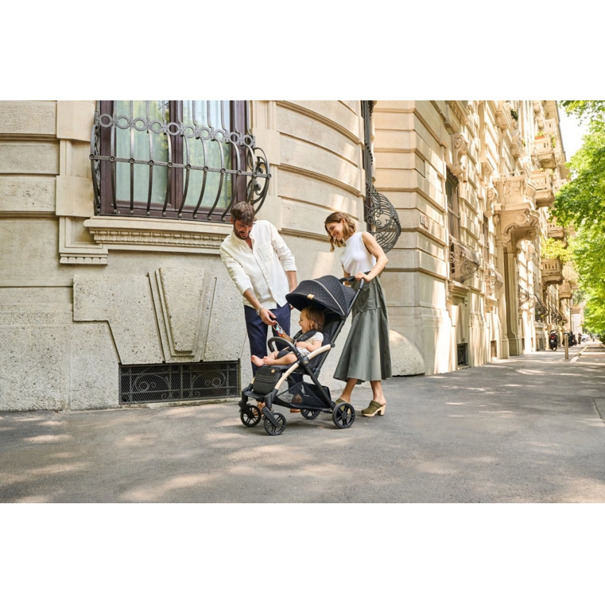 Chicco - Sportska kolica GOODY XPLUS Black Re_Lux Eco+