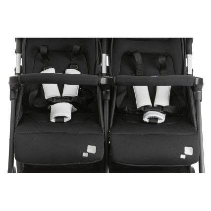 Chicco - Sportska kolica za blizance OHLALA TWIN Black Night crno