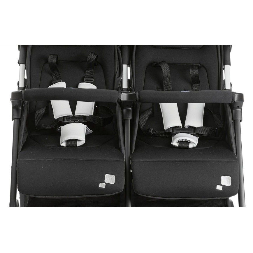 Chicco - Sportska kolica za blizance OHLALA TWIN Black Night crno