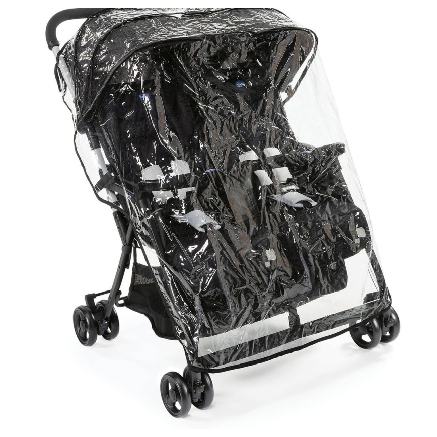Chicco - Sportska kolica za blizance OHLALA TWIN Black Night crno