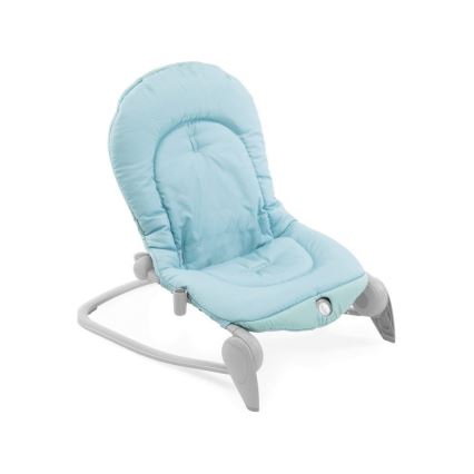 Chicco - Vibrirajuća ležaljka za bebe sa melodijom BALLOON Froggy 2xAA + 1xLR20 plava