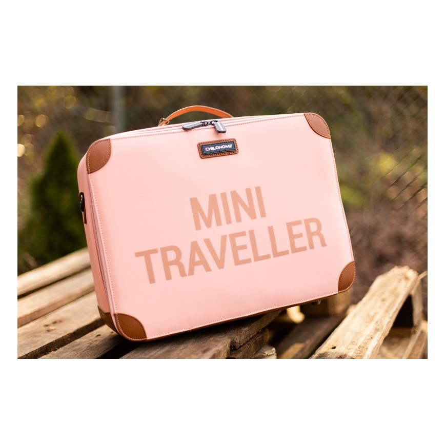Childhome - Dečiji putni kofer COPPER roze