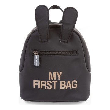 Childhome - Dečiji ranac MY FIRST BAG crna