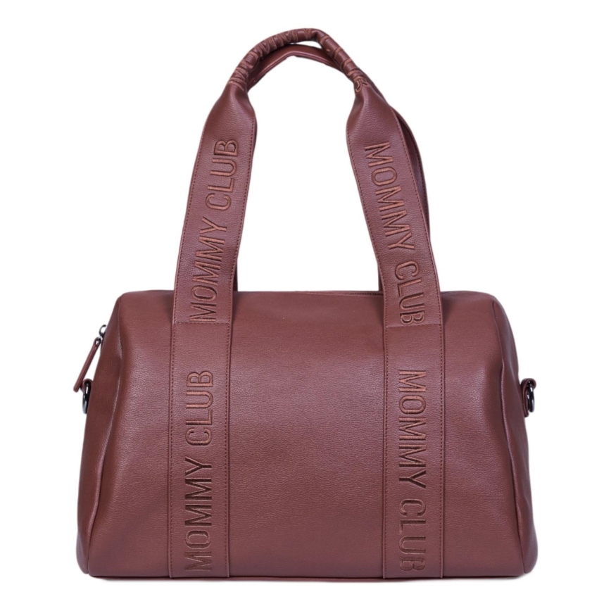 Childhome - Pelenska torba MOMMY CLUB LEATHER braon