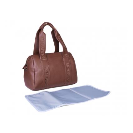 Childhome - Pelenska torba MOMMY CLUB LEATHER braon