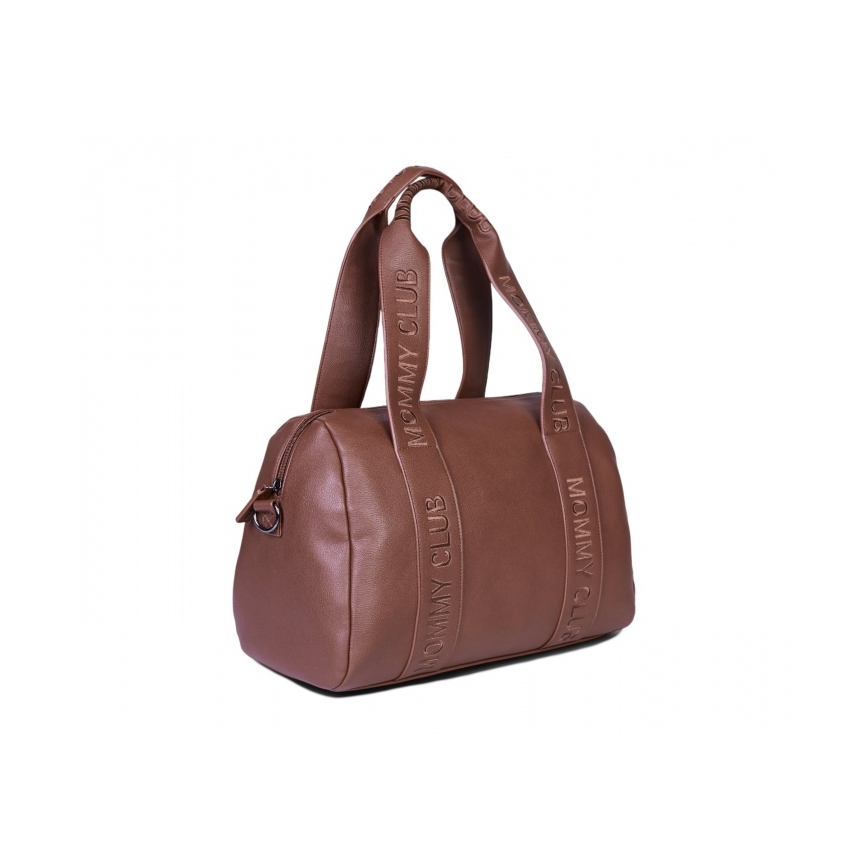 Childhome - Pelenska torba MOMMY CLUB LEATHER braon