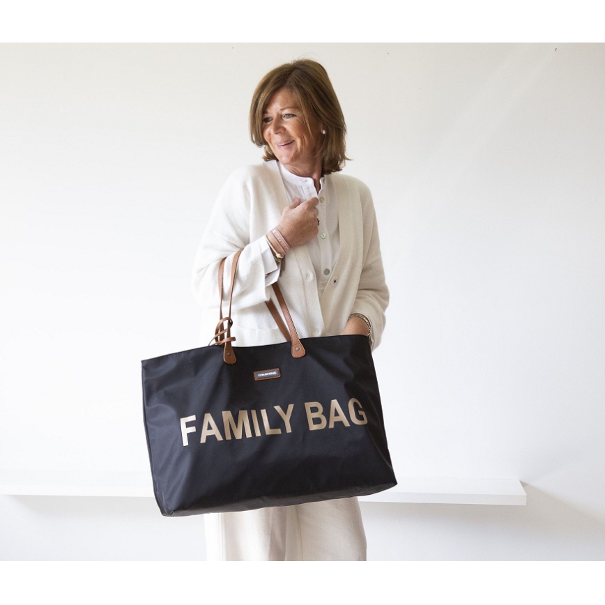Childhome - Putna torba FAMILY BAG crno