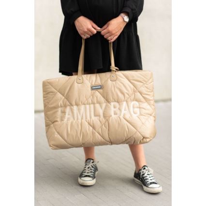 Childhome - Putna torba FAMILY BAG PUFFERED kremasta