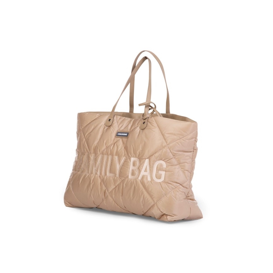Childhome - Putna torba FAMILY BAG PUFFERED kremasta