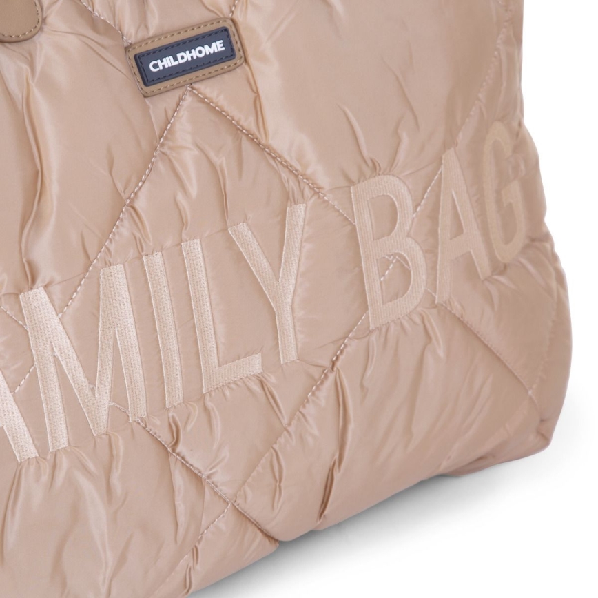 Childhome - Putna torba FAMILY BAG PUFFERED kremasta
