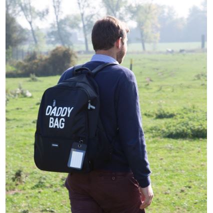 Childhome - Ranac za previjanje DADDY BAG crno