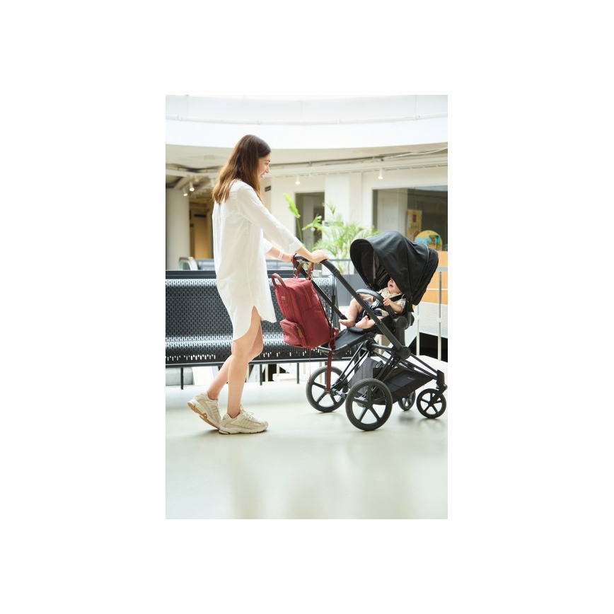 Childhome - Ranac za previjanje FAMILY CLUB crveno