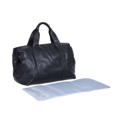Childhome - Torba za pelene MOMMY BAG LEATHER crna
