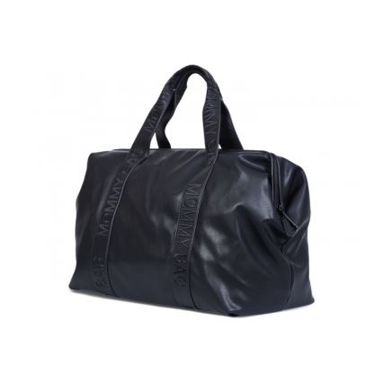 Childhome - Torba za pelene MOMMY BAG LEATHER crna