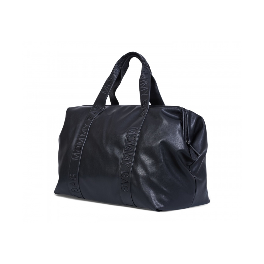 Childhome - Torba za pelene MOMMY BAG LEATHER crna