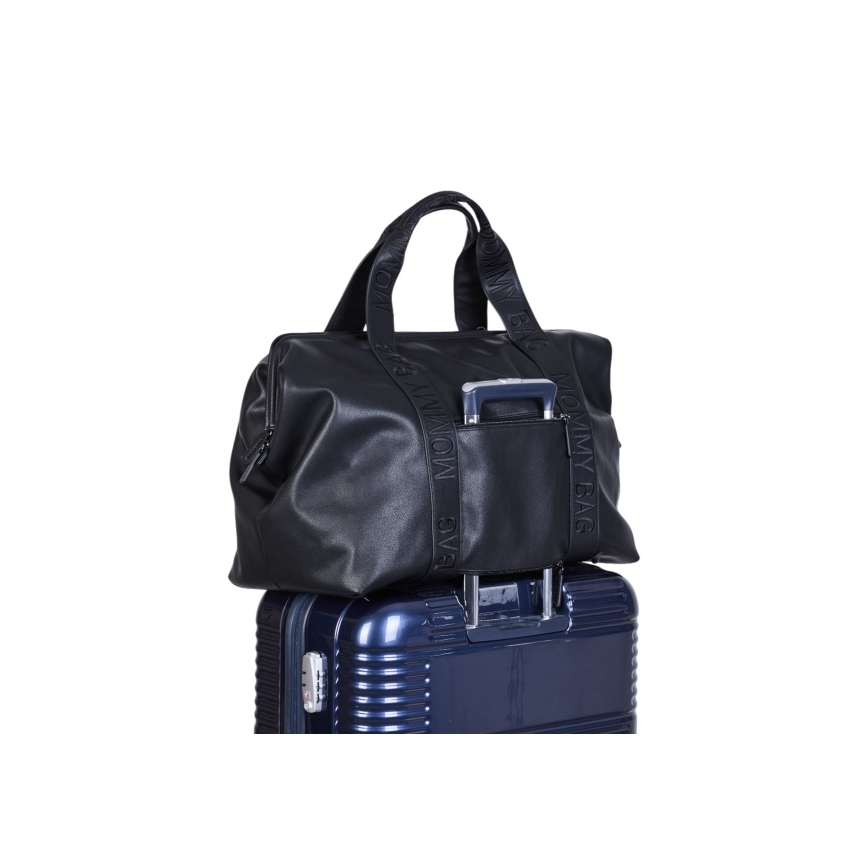 Childhome - Torba za pelene MOMMY BAG LEATHER crna