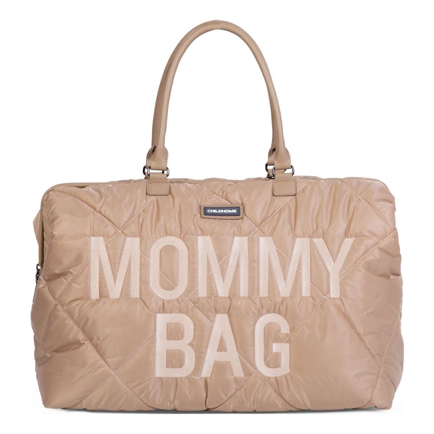 Childhome - Torba za previjanje MOMMY BAG PUFFERED bež