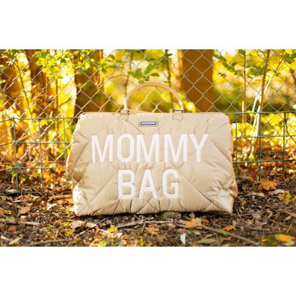 Childhome - Torba za previjanje MOMMY BAG PUFFERED bež