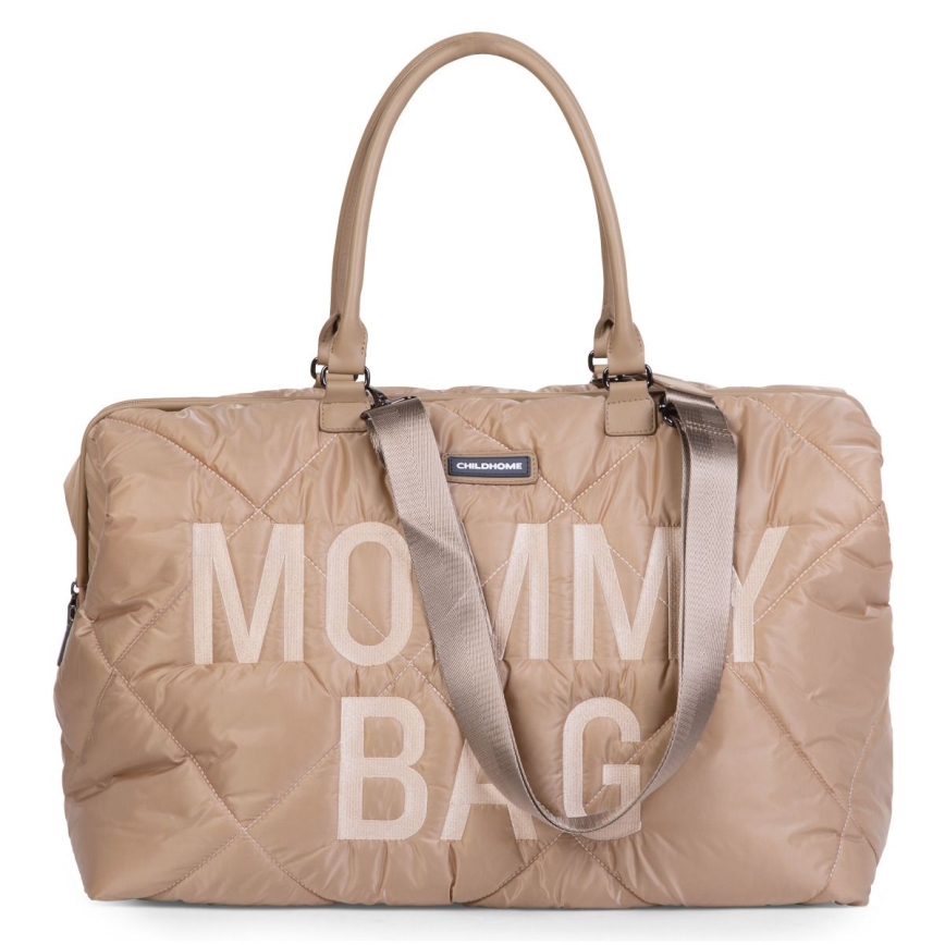 Childhome - Torba za previjanje MOMMY BAG PUFFERED bež