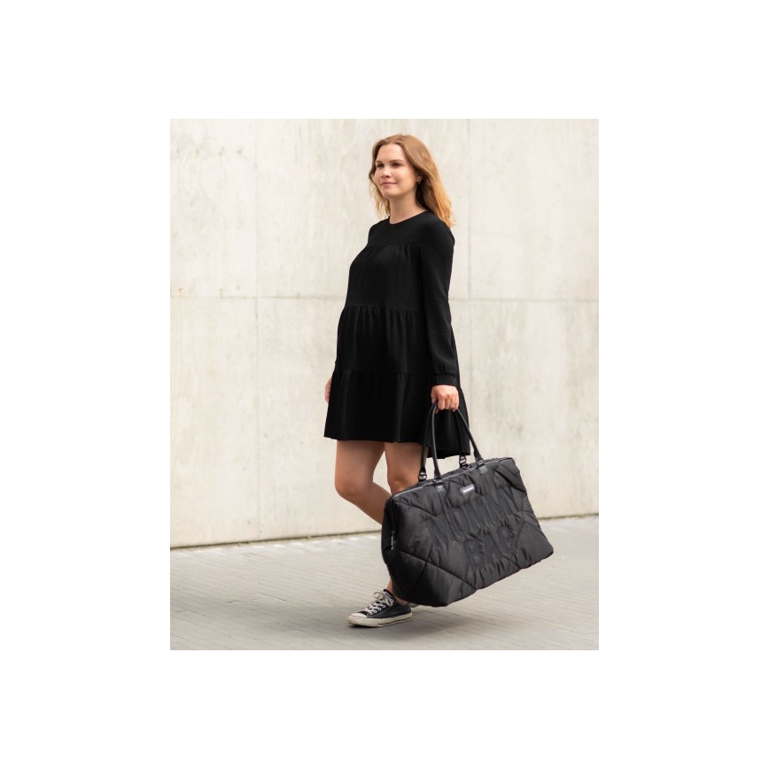 Childhome - Torba za previjanje MOMMY BAG PUFFERED crno