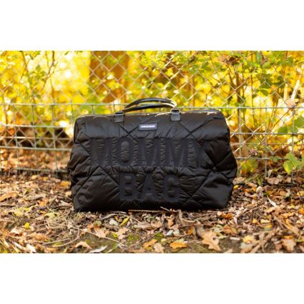 Childhome - Torba za previjanje MOMMY BAG PUFFERED crno