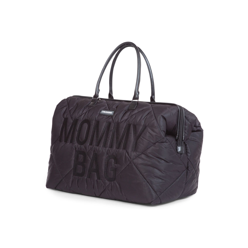 Childhome - Torba za previjanje MOMMY BAG PUFFERED crno