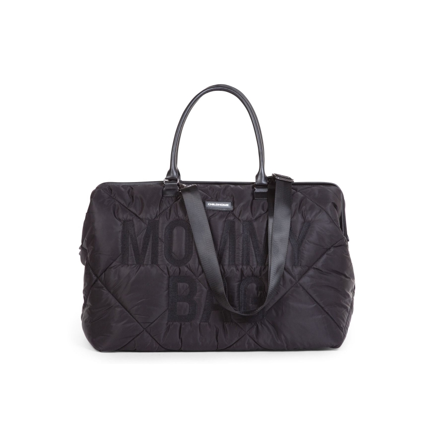 Childhome - Torba za previjanje MOMMY BAG PUFFERED crno