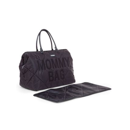Childhome - Torba za previjanje MOMMY BAG PUFFERED crno