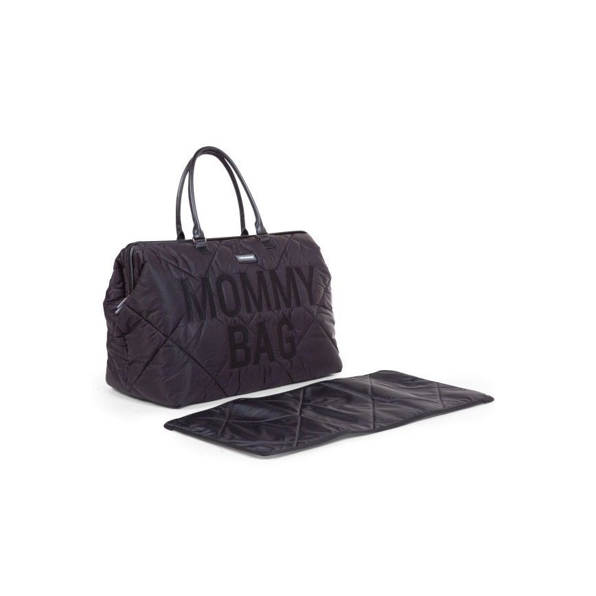 Childhome - Torba za previjanje MOMMY BAG PUFFERED crno