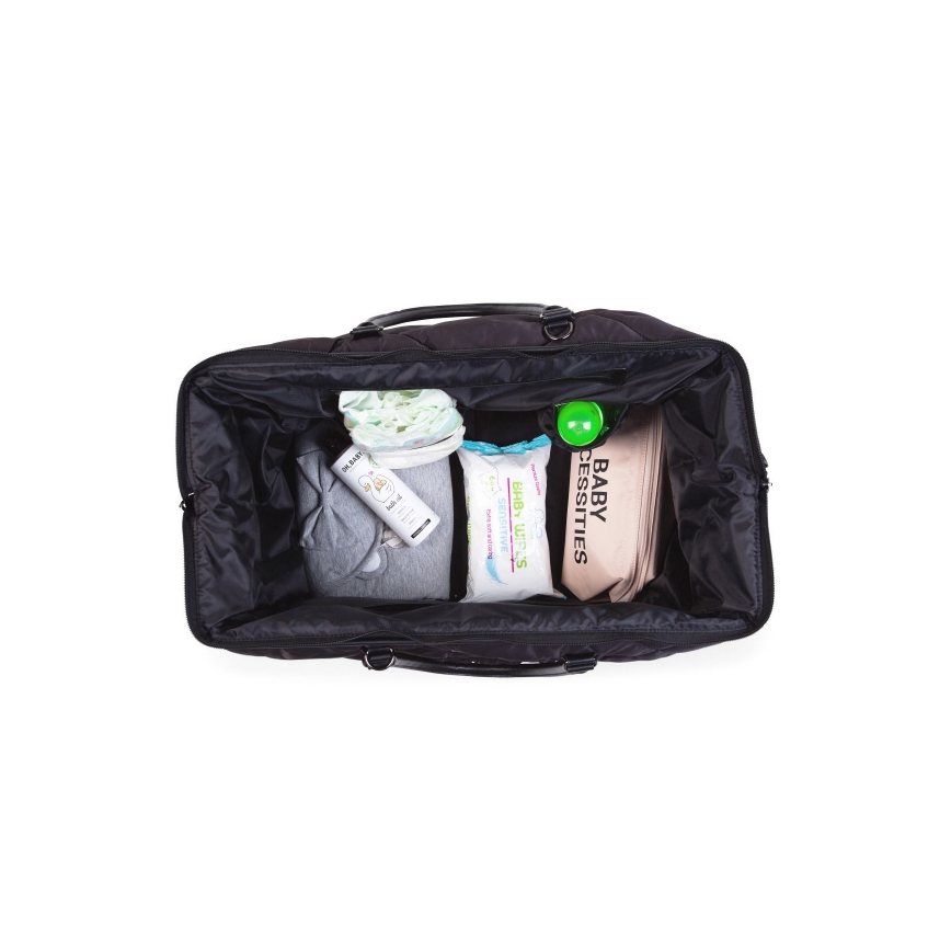 Childhome - Torba za previjanje MOMMY BAG PUFFERED crno