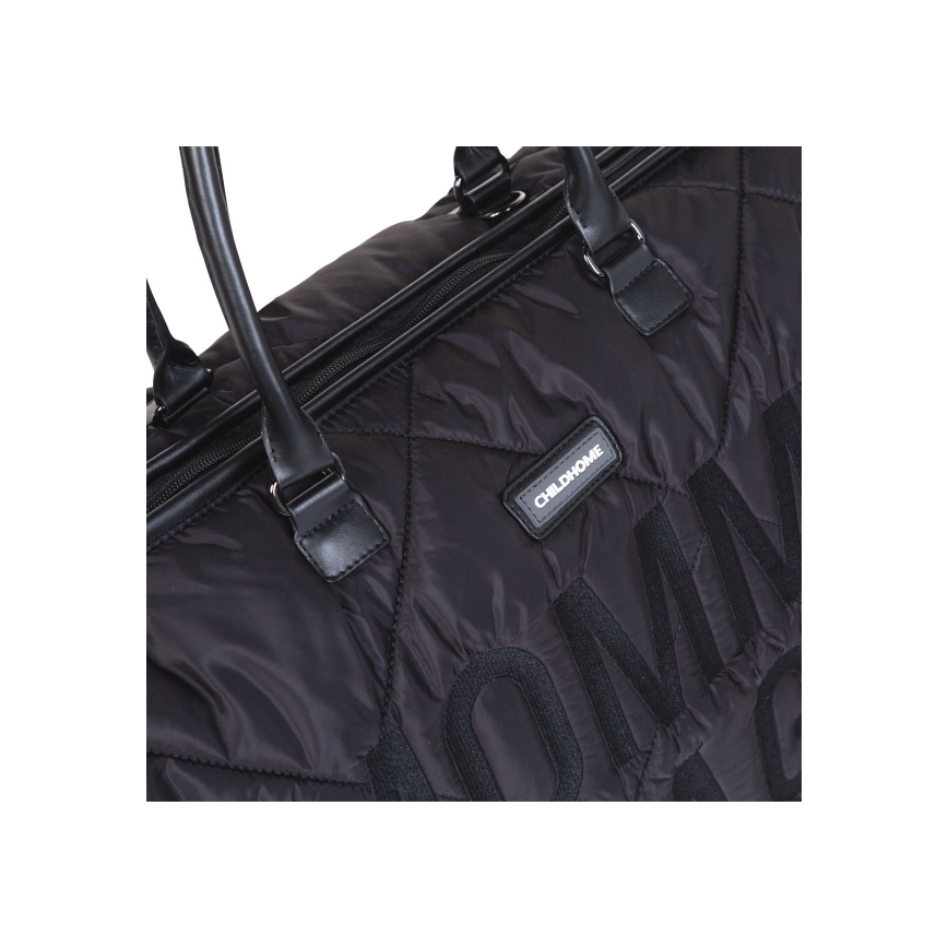 Childhome - Torba za previjanje MOMMY BAG PUFFERED crno