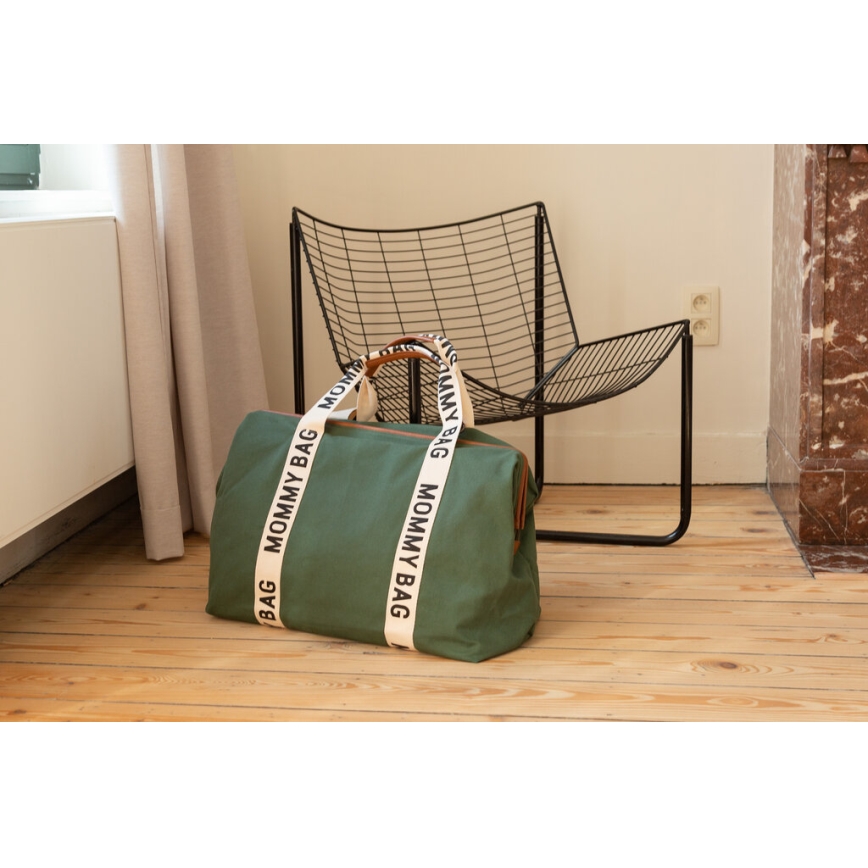 Childhome - Torba za previjanje MOMMY BAG zelena