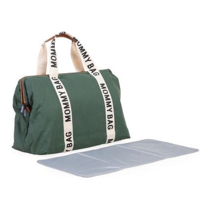 Childhome - Torba za previjanje MOMMY BAG zelena