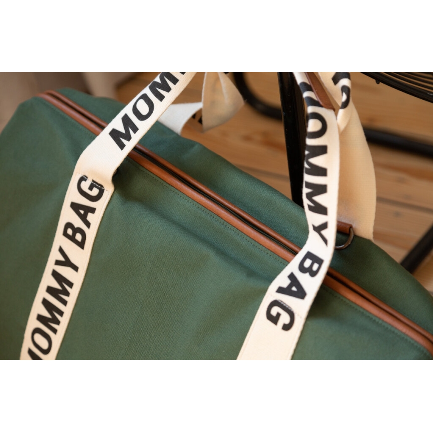 Childhome - Torba za previjanje MOMMY BAG zelena