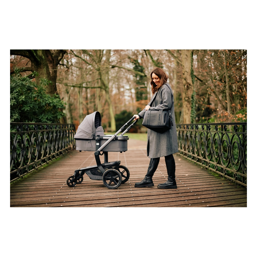 Childhome - Torba za previjanje MOMMY CLUB crno