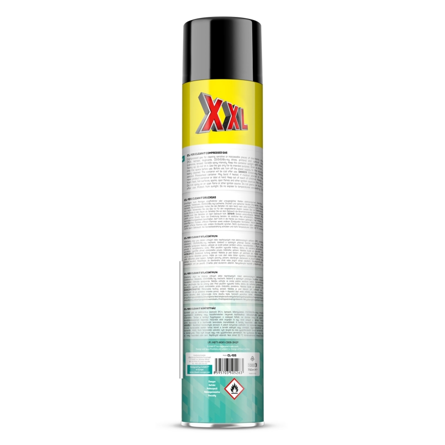 CLEAN IT CL-105 - Kompresovani gas za čišćenje električnih uređaja 750 ml