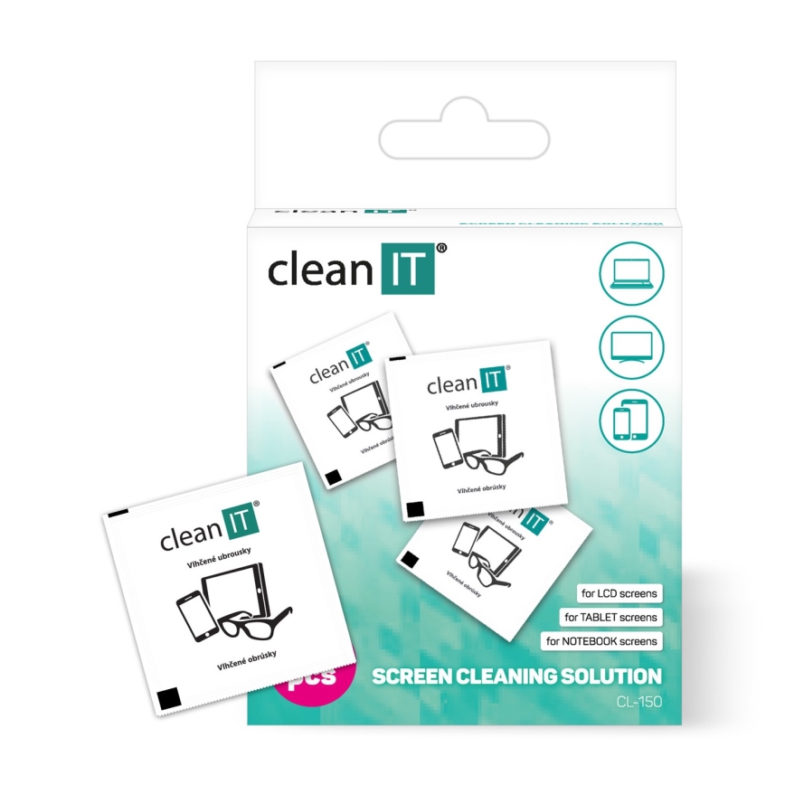 CLEAN IT CL-150 - Vlažne maramice za jednokratnu upotrebu 52 kom