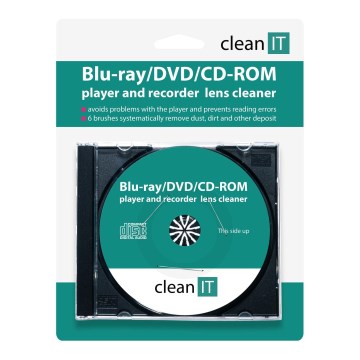 CLEAN IT CL-320 - CD za čišćenje za Blu-ray/DVD/CD-ROM plejere