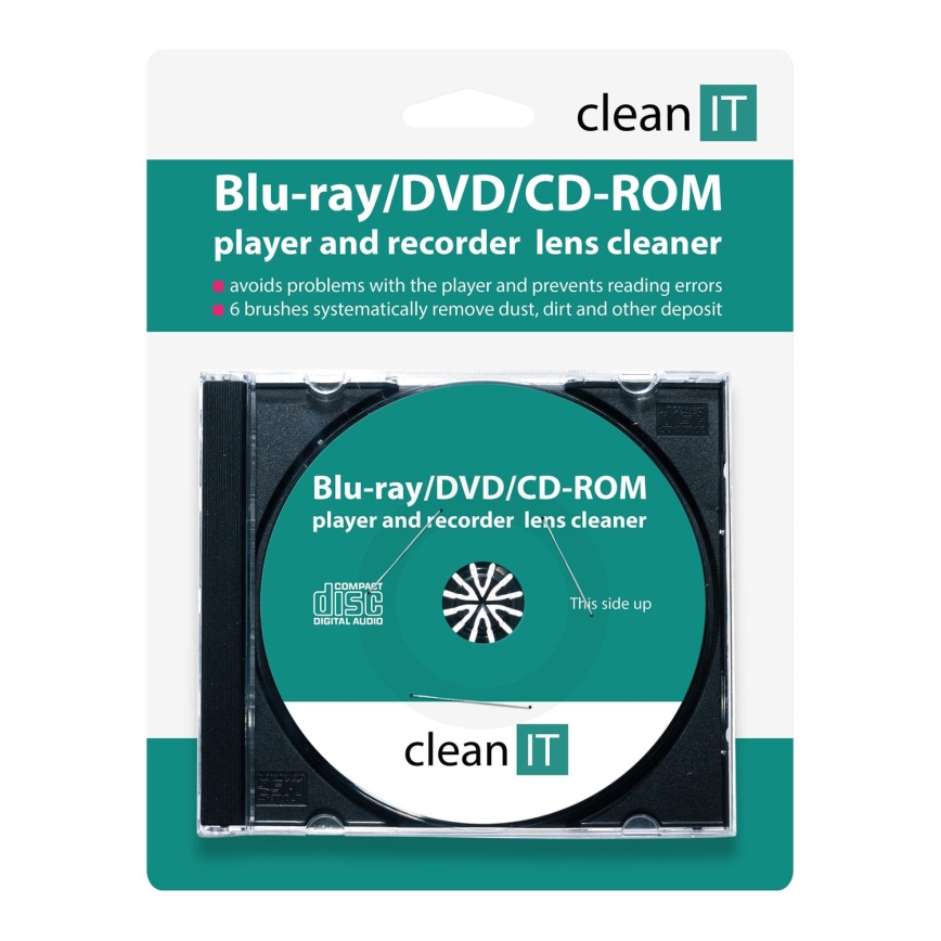 CLEAN IT CL-320 - Čišćenje CD-a za Blu-ray/DVD/CD-ROM plejere