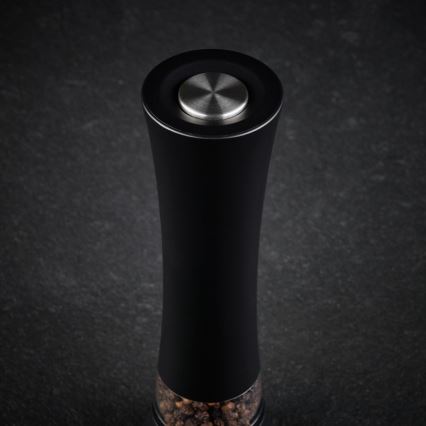 Cole&Mason - Električni mlin za so ili biber BURFORD 4xAAA 18 cm crna