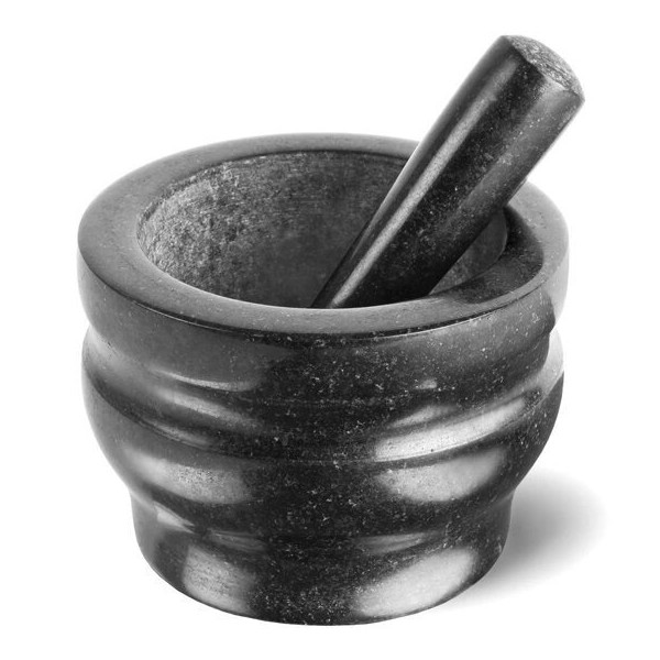 Cole&Mason - Granitni malter sa tučkom GRANITE pr. 14 cm granit/crno