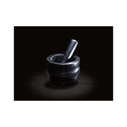Cole&Mason - Granitni malter sa tučkom GRANITE pr. 14 cm granit/crno